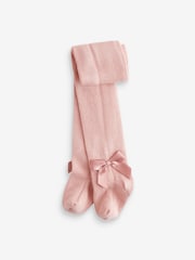 Pinks & Cream Baby Bow Tights 3 Pack (0mths-2yrs) - Image 2 of 6