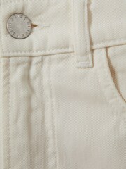 Reiss Cream Colorado Garment Dyed Shorts - Image 6 of 6