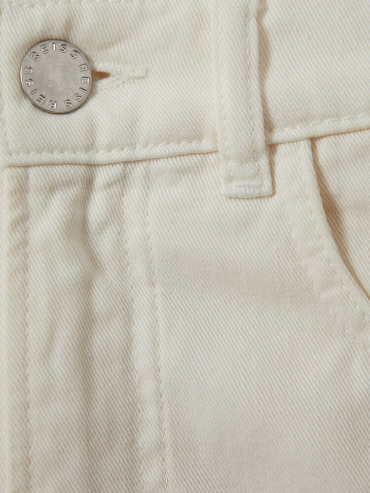 Reiss Cream Colorado Garment Dyed Shorts - Image 6 of 6 Reiss Cream Colorado Garment Dyed Shorts - Image 6 of 6