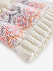 Light Pink Baby Pom Hat (0mths-2yrs) - Image 2 of 2
