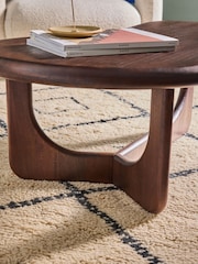 MADE.COM Dark Mango Wood Arlo Coffee Table - Image 4 of 8