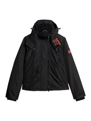 Superdry Black Hooded Mountain Windbreaker Jacket - Image 5 of 8