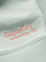 Superdry Mint Green Relaxed Fit Essential Logo Sweatshirt - Image 5 of 5