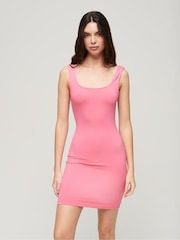 Superdry Jersey-Minikleid mit Carré-Ausschnitt - Bild 1 von 6