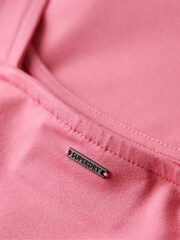 Superdry Jersey-Minikleid mit Carré-Ausschnitt - Bild 6 von 6