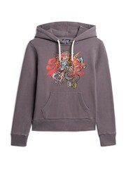 Sweat à capuche Superdry Tokyo Vintage à logo graphique - Image 5 de 7