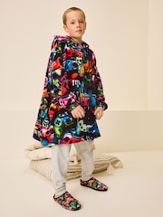 Multi Gamer Fleece Hooded Blanket (3-16yrs) - Image 1 of 4