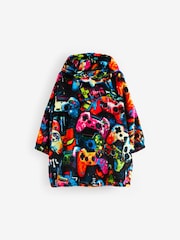 Multi Gamer Fleece Hooded Blanket (3-16yrs) - Image 2 of 4