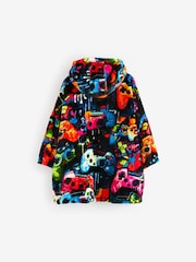 Multi Gamer Fleece Hooded Blanket (3-16yrs) - Image 3 of 4