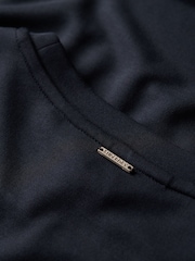 Superdry Blue Midi T-Shirt Dress - Image 5 of 6