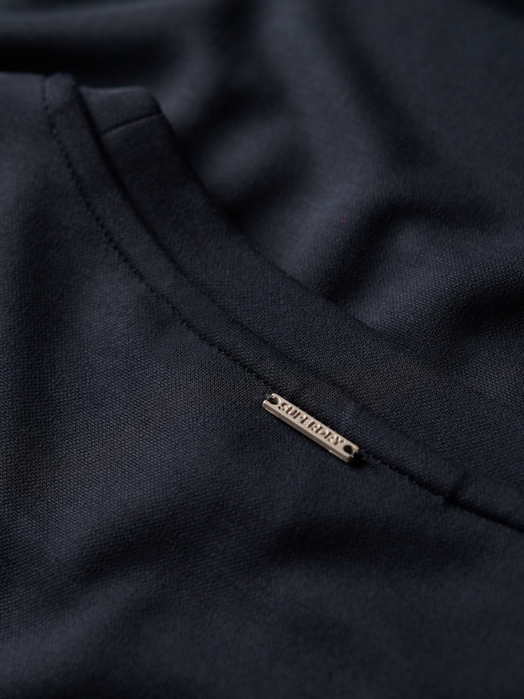 Superdry Blue Midi T-Shirt Dress - Image 5 of 6