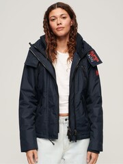 Superdry Blue Hooded Mountain Windbreaker Jacket - Image 1 of 6