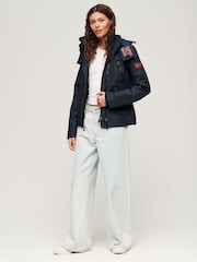 Superdry Blue Hooded Mountain Windbreaker Jacket - Image 3 of 6