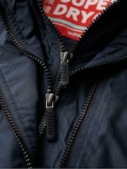 Superdry Blue Hooded Mountain Windbreaker Jacket - Image 6 of 6