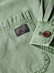 Superdry Green Four Pocket Chore Jacket - Image 5 of 6