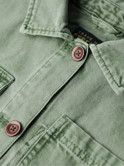 Superdry Green Four Pocket Chore Jacket - Image 6 of 6