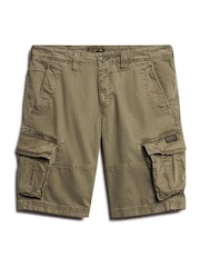 Superdry Green Core Cargo Relaxed Fit Shorts - Image 5 of 6