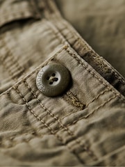 Superdry Green Core Cargo Relaxed Fit Shorts - Image 6 of 6