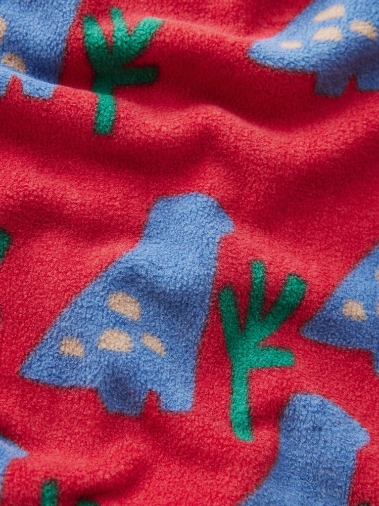 Red Dinosaur Single Soft Touch Fleece With Elastane Pyjamas (9mths-12yrs) - Image 8 of 8 Red Dinosaur Single Soft Touch Fleece With Elastane Pyjamas (9mths-12yrs) - Image 8 of 8