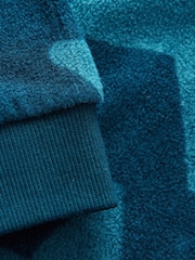 Navy Blue Star Single Soft Touch Fleece With Elastane Pyjamas (9mths-12yrs) - Image 8 of 9