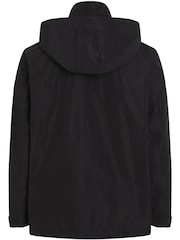 Calvin Klein Black Nylon Hooded Wind Jacket - Image 3 of 5
