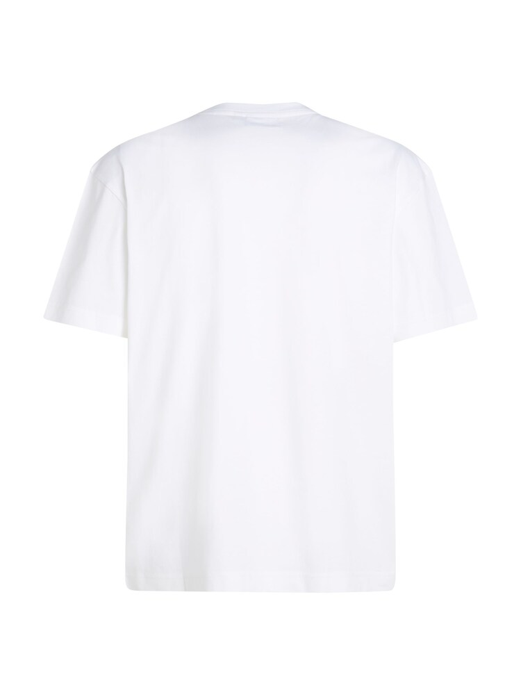 Calvin Klein White 100% Cotton Comfort Fit T-Shirt - Image 4 of 6