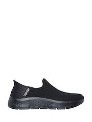 Skechers Black Mens Go Walk Slip In Trainers - Image 3 of 6