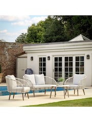 Gallery Home Natural Barker Garden Lounge Set - Image 1 of 6