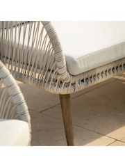 Gallery Home Natural Barker Garden Lounge Set - Image 3 of 6
