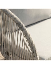 Gallery Home Natural Barker Garden Lounge Set - Image 4 of 6