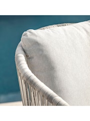 Gallery Home Natural Barker Garden Lounge Set - Image 5 of 6