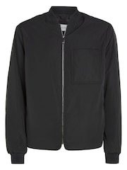 Calvin Klein Black Lightweight Bomber Jacket - Image 4 of 5