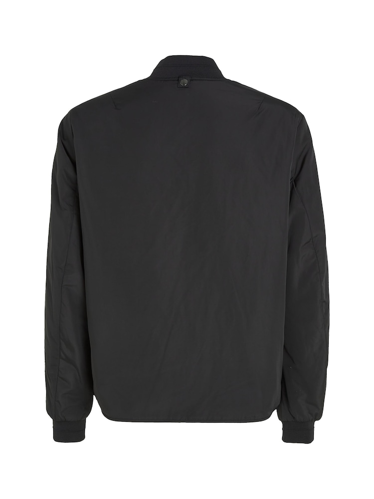 Calvin Klein Black Lightweight Bomber Jacket - Image 5 of 5