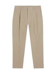 Calvin Klein Natural Linen Trousers - Image 1 of 2