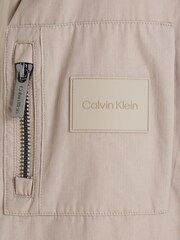 Calvin Klein Brown Nylon Bomber Jacket - Image 5 of 6