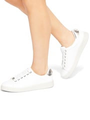 Kg Kurt Geiger Vegan Liza Quilt Trainers - Image 1 of 5