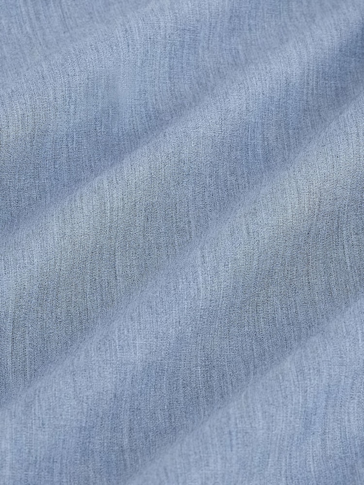 Barbour® Blue Regular Fit 100% Cotton Shirt - Image 9 of 9