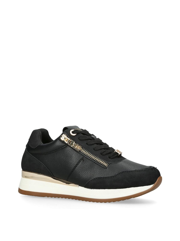 KG Kurt Geiger Lina Black Trainers - Image 2 of 4