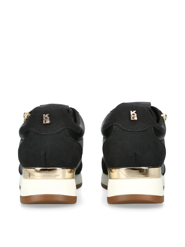 KG Kurt Geiger Lina Black Trainers - Image 4 of 4
