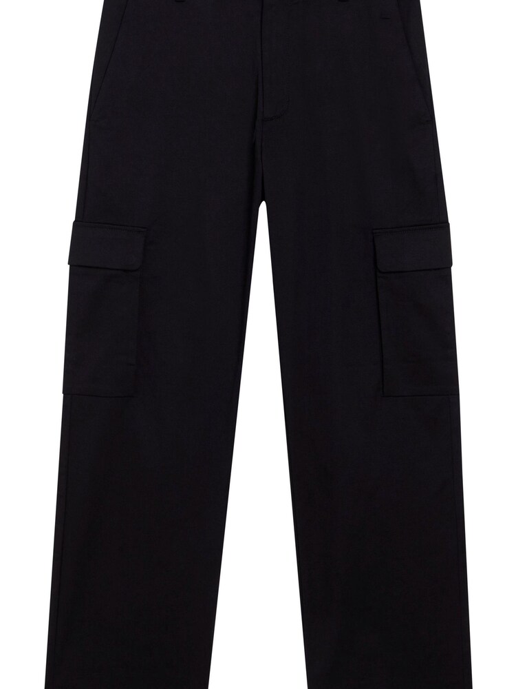 Calvin Klein Black Straight Cargo Trousers - Image 4 of 4