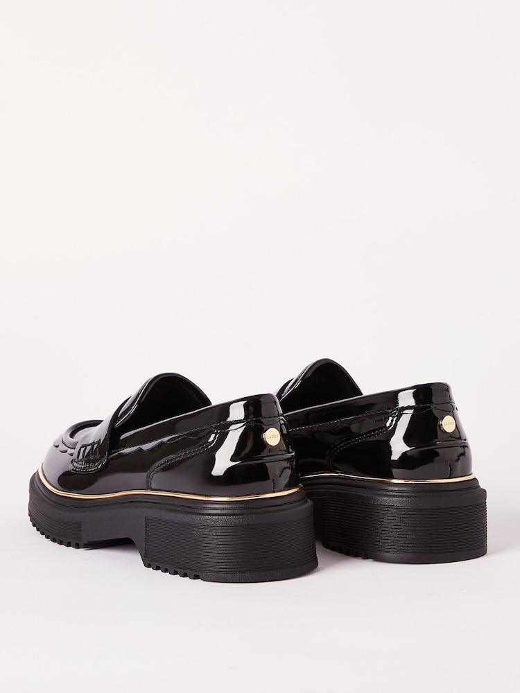 Zapatos escolares tipo mocasines de cuero sintético con suela gruesa Rand de Lipsy - Imagen 4 de 4 Zapatos escolares tipo mocasines de cuero sintético con suela gruesa Rand de Lipsy - Imagen 4 de 4