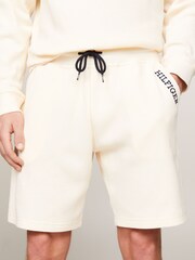 Tommy Hilfiger Cream Lounge Mesh Shorts - Image 1 of 6