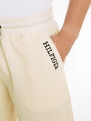 Tommy Hilfiger Cream Lounge Mesh Shorts - Image 3 of 6