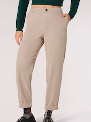 Apricot Brown Soft Twill Chino Trousers - Image 2 of 4