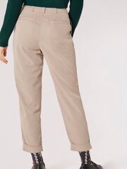 Apricot Brown Soft Twill Chino Trousers - Image 3 of 4