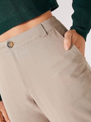 Apricot Brown Soft Twill Chino Trousers - Image 4 of 4