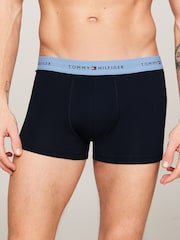 Tommy Hilfiger Blue Trunks 5 Pack - Image 2 of 5
