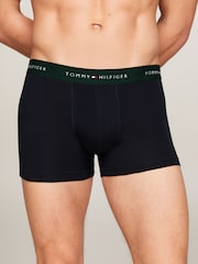 Tommy Hilfiger Blue Trunks 5 Pack - Image 3 of 5