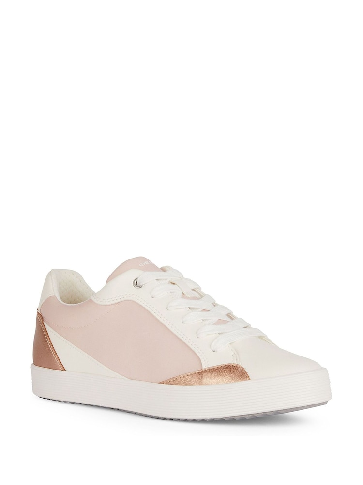 Geox Pink D Blomiee Sneakers - Image 1 of 4