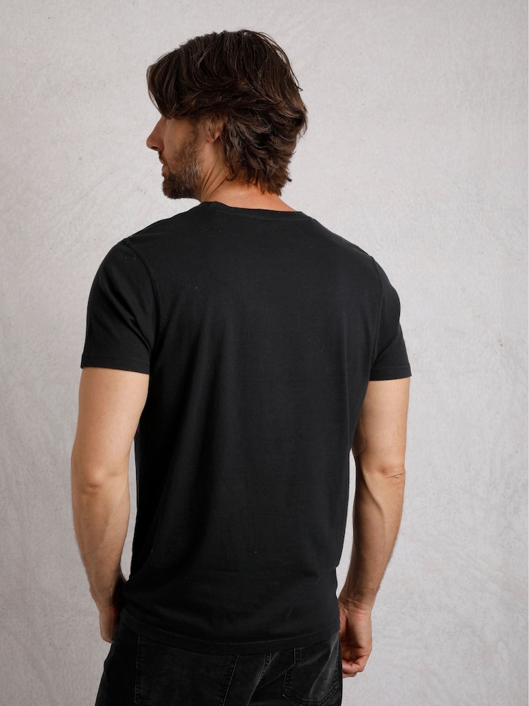 Weird Fish Black Carp Side Artist 100% Cotton T-Shirt - Image 2 of 6
